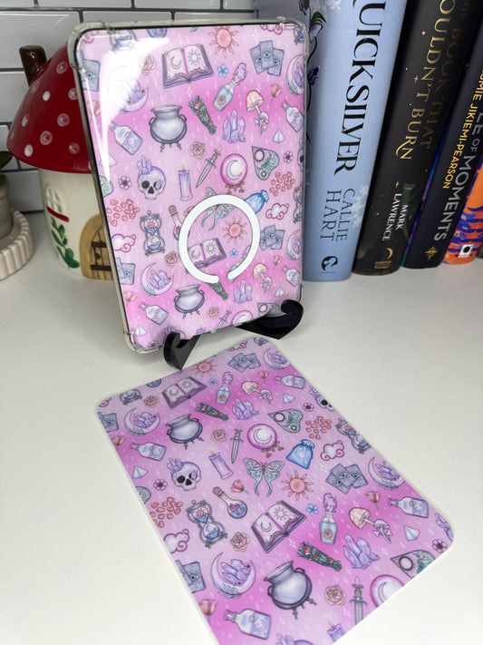 Pink Witchy Kindle Insert