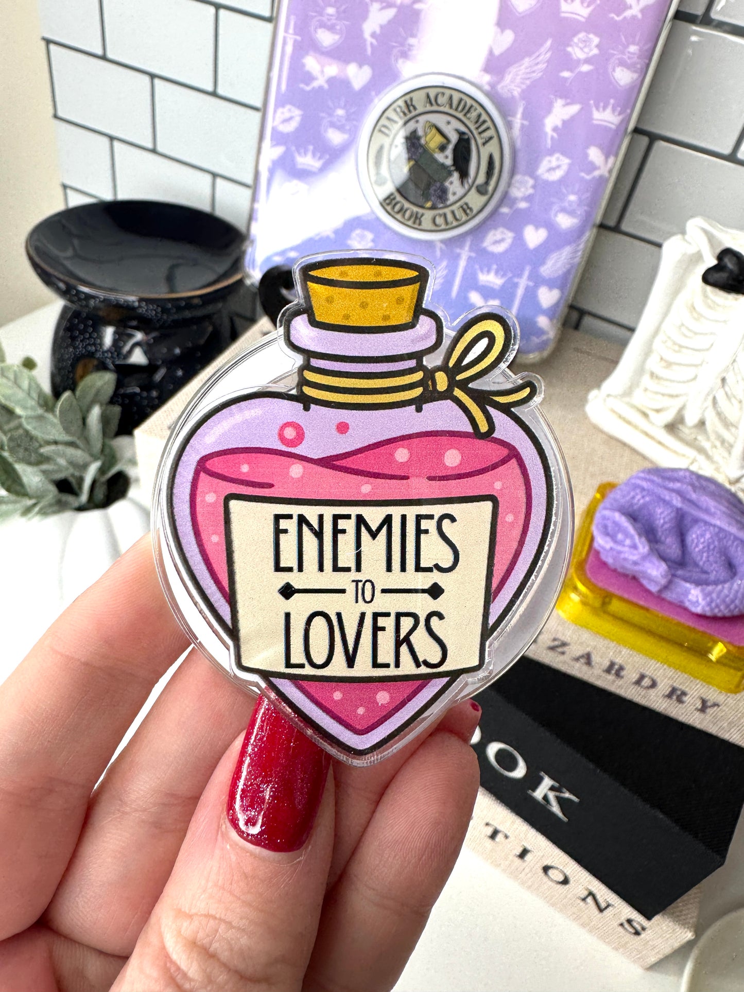 Enemies to Lovers Potion Bottle eReader Grip