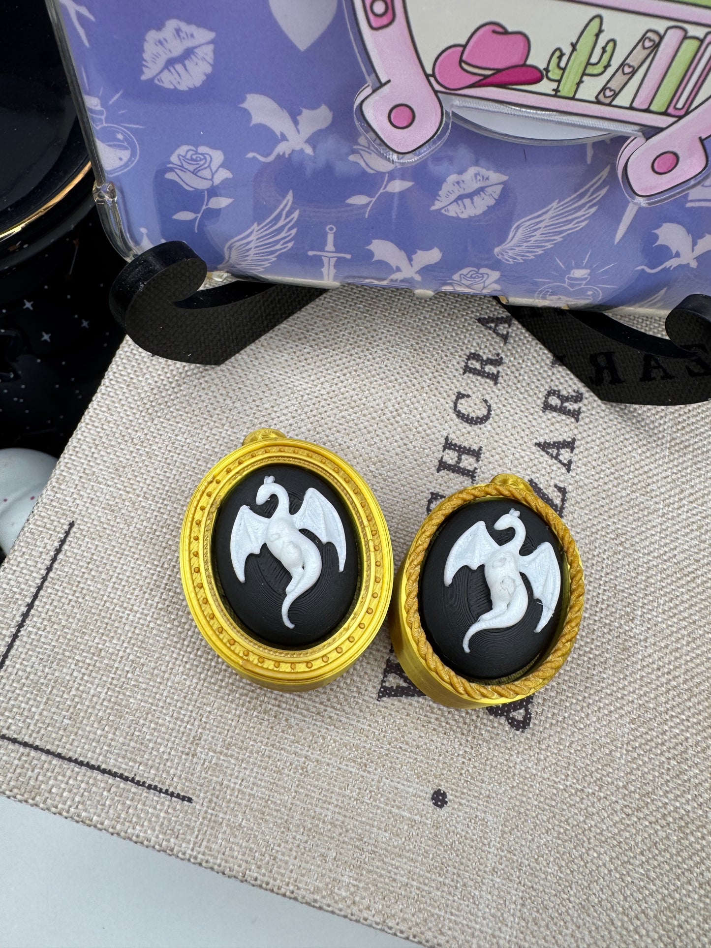 DRAGON TACTILE FIDGET CLICKER