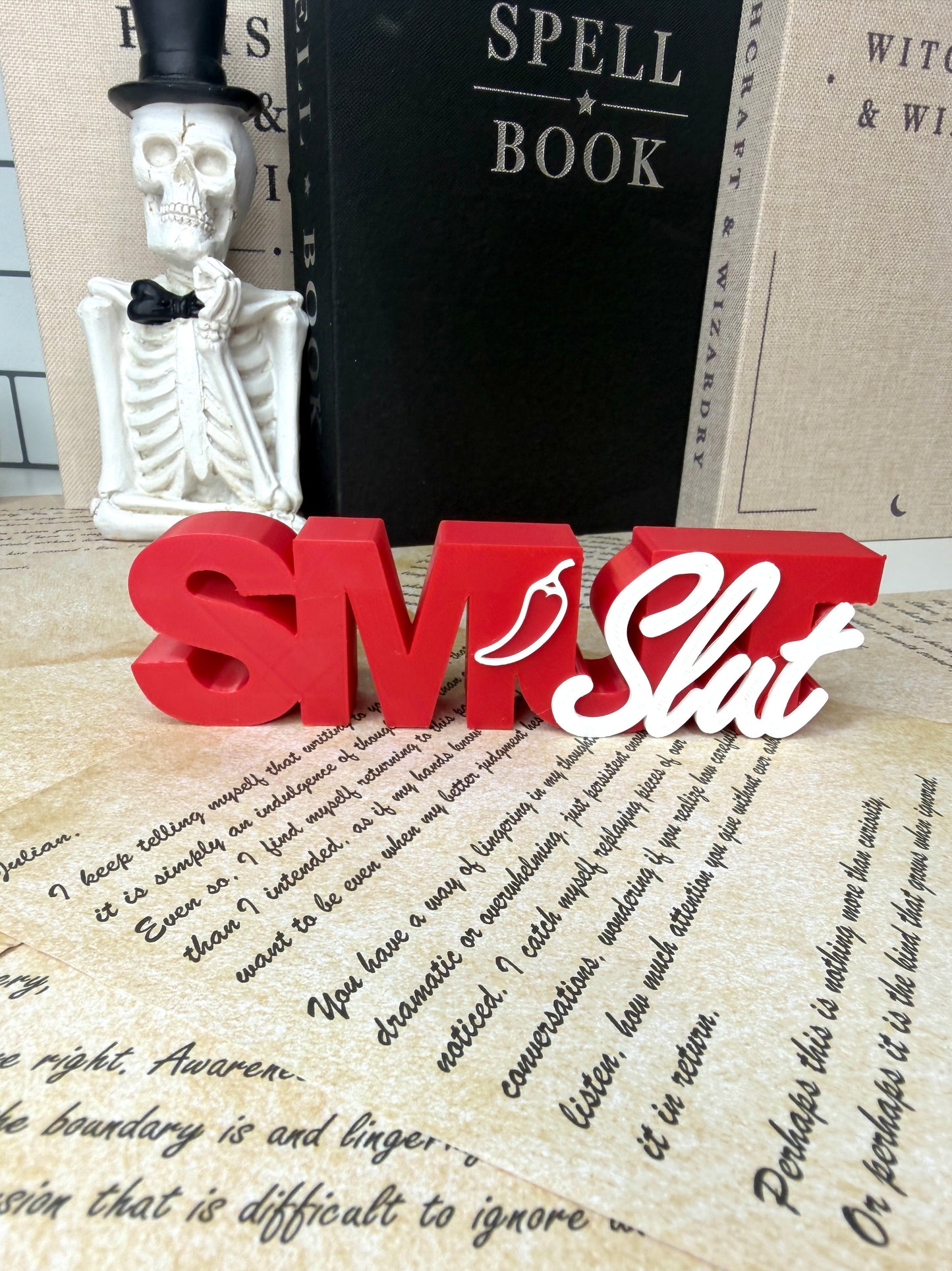 SMUT SL*T SHELF DECOR SIGN