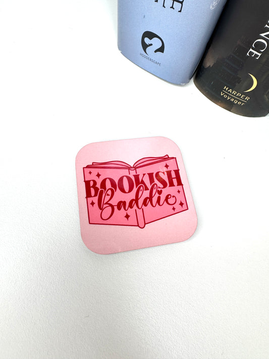 Bookish Baddie Fridge Magnet