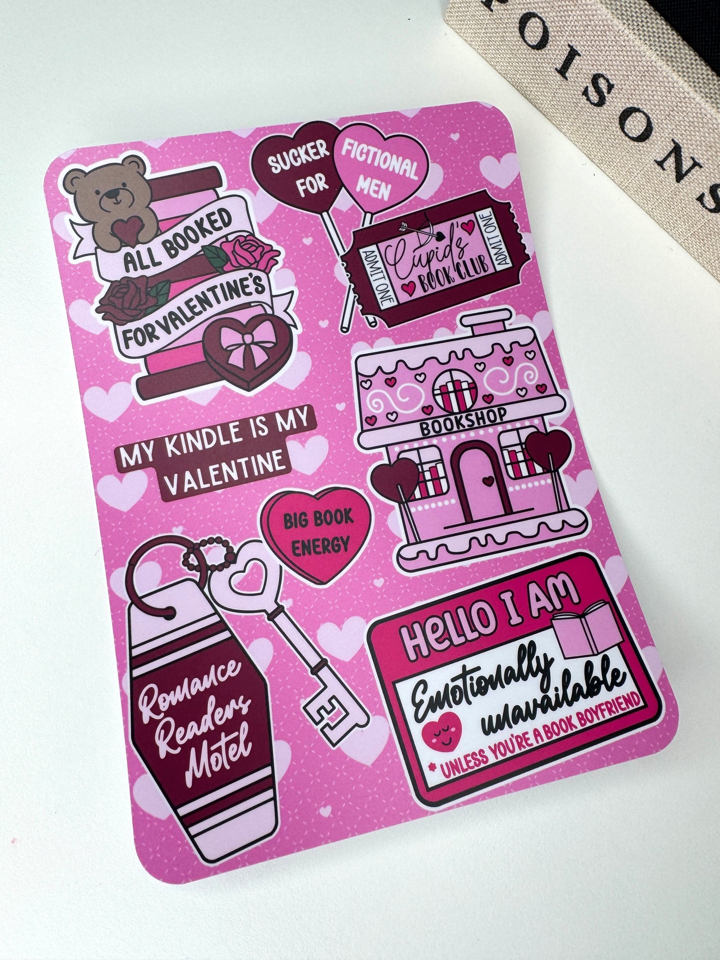 Kindle is my Valentine Kindle Insert