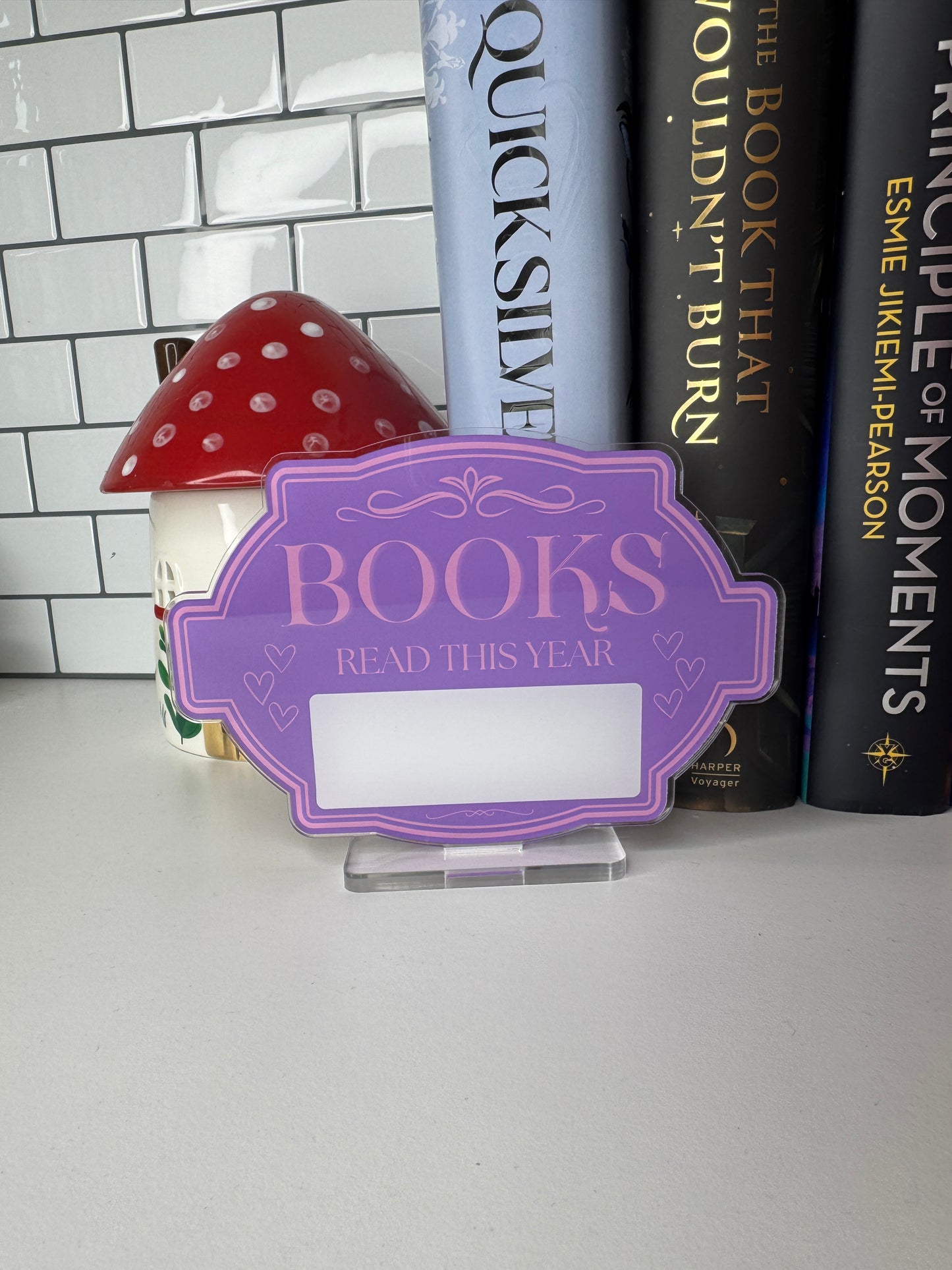 Books Read This Year Book Shelf Decor