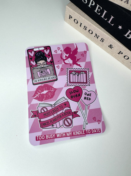 Romance Reader Kindle Insert