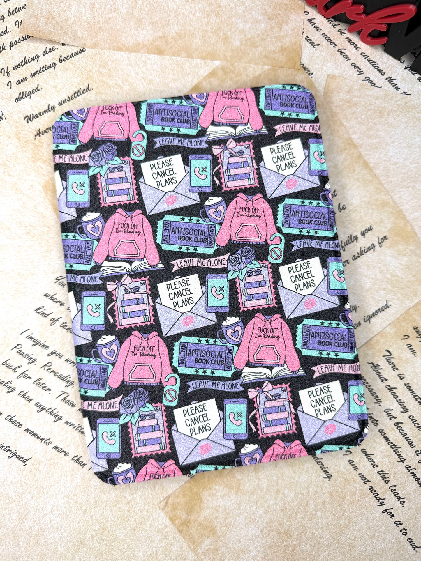 ANTISOCIAL KINDLE CASE