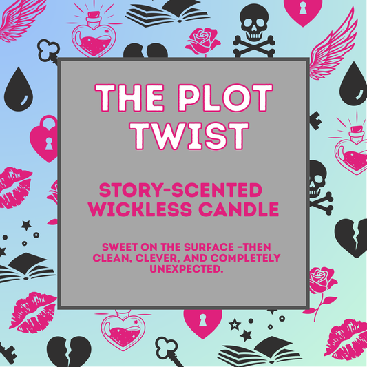 The Plot Twist - Story Scented Wickless Candle - 200g