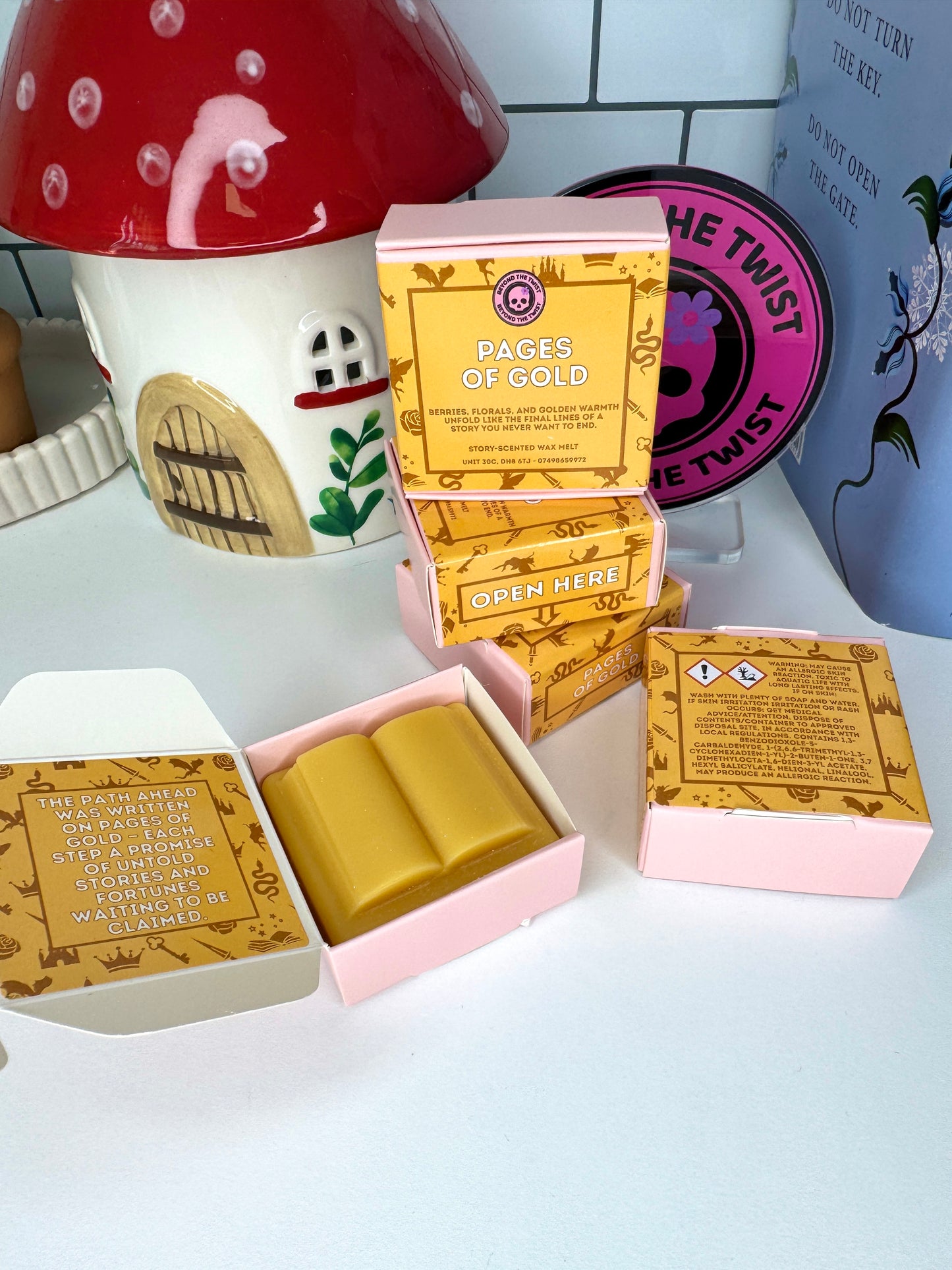 “Pages of Gold" Story Scented Wax Melt - 50g