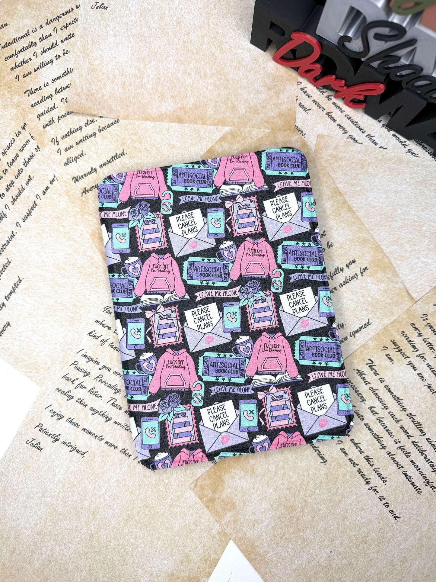 ANTISOCIAL KINDLE CASE