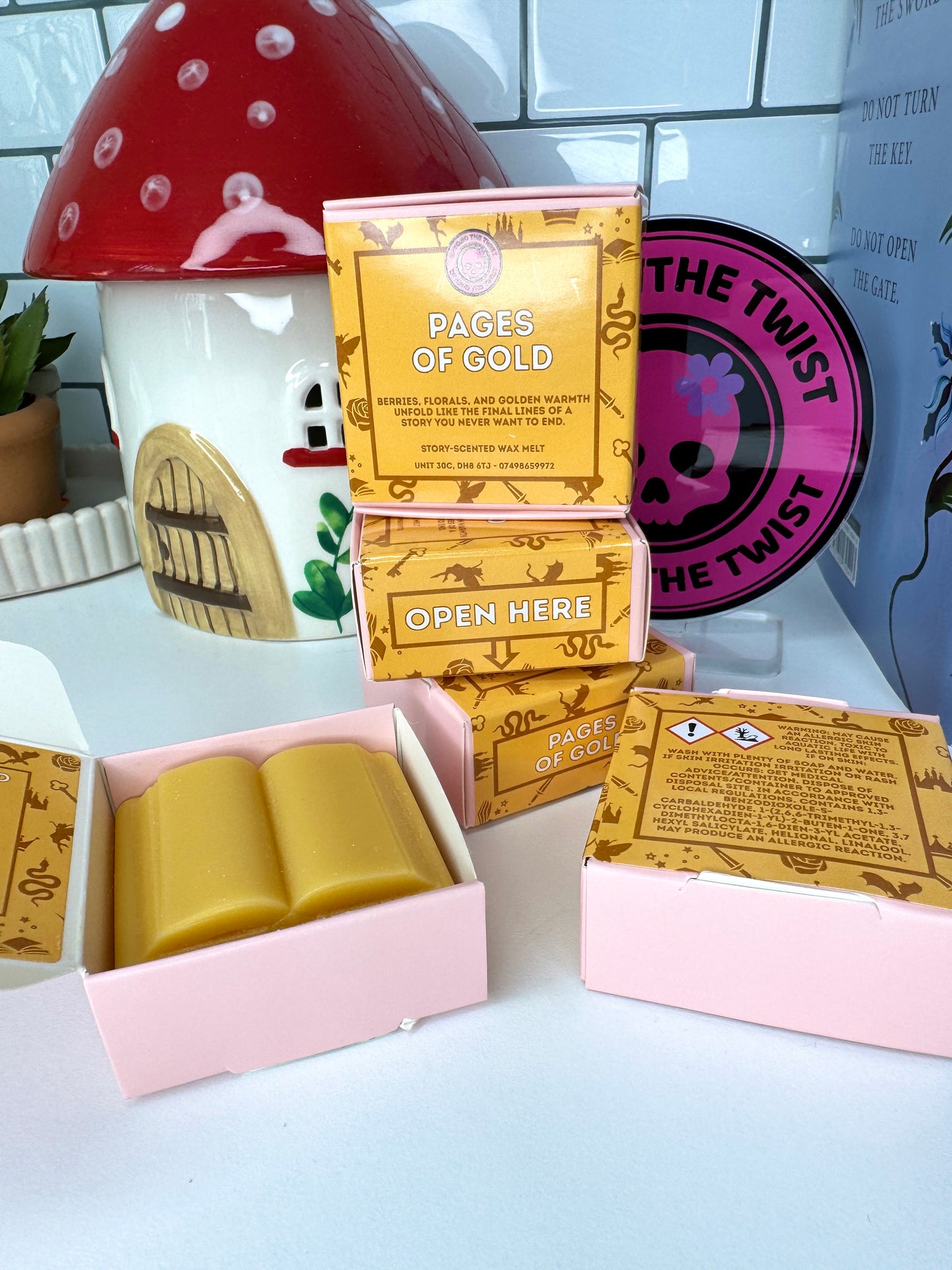 “Pages of Gold" Story Scented Wax Melt - 50g