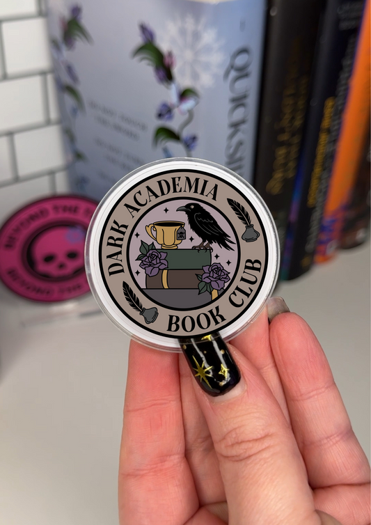 Dark Academia Book Club eReader Grip