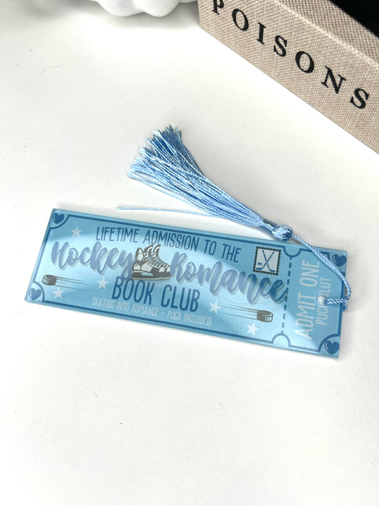 Hockey Romance Book Club Bookmark