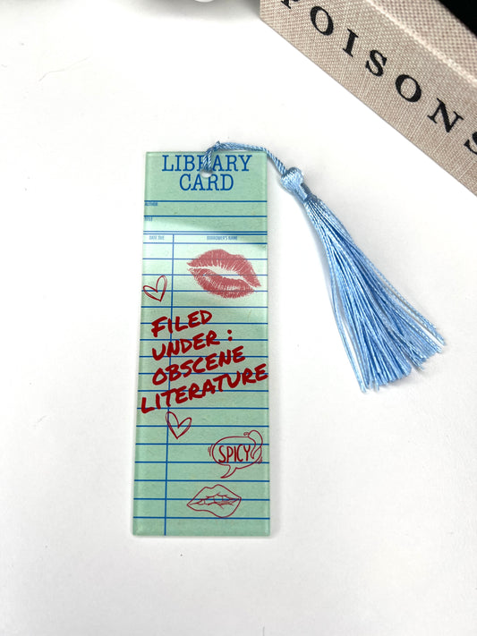 Filed Under: Obscene Literature Bookmark