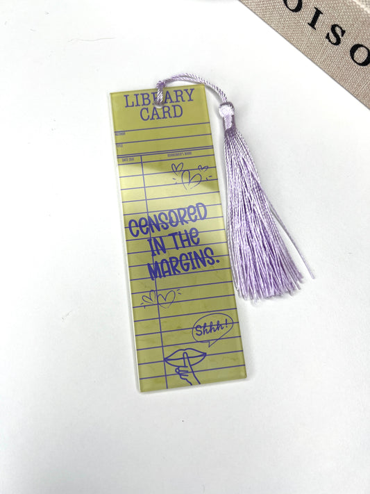 Censored in the Margins Bookmark