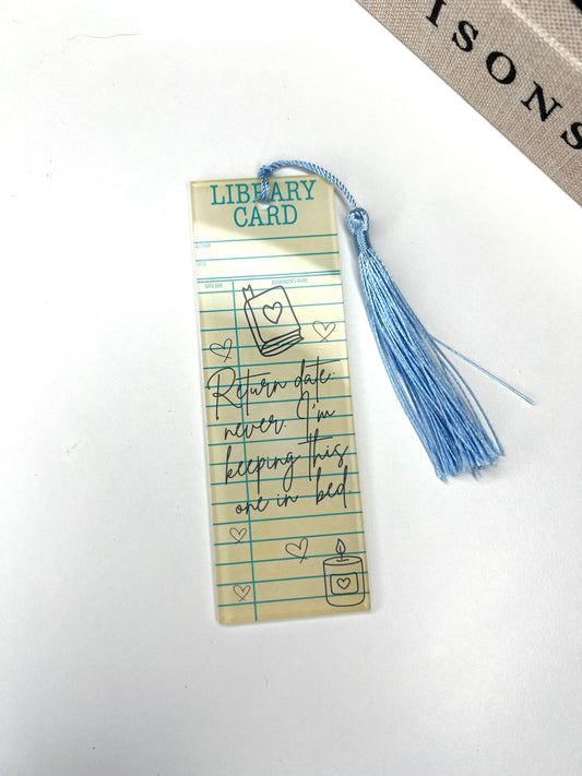 Return Date Never Bookmark