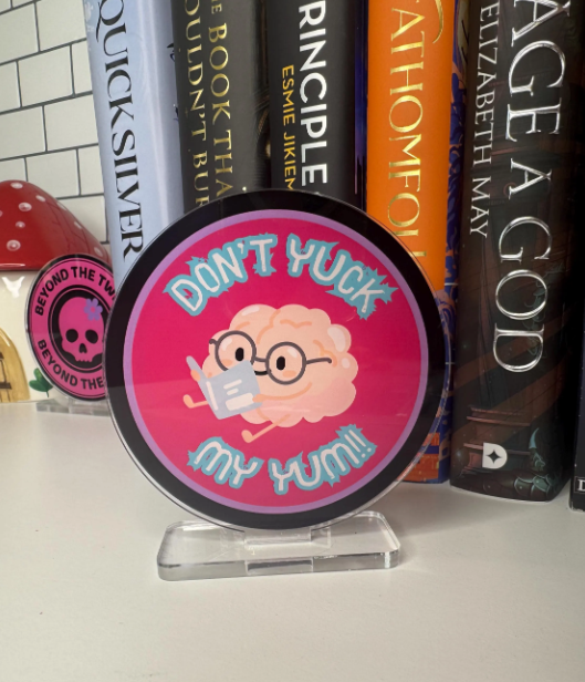 Don’t Yuck My Yum Book Shelf Decor