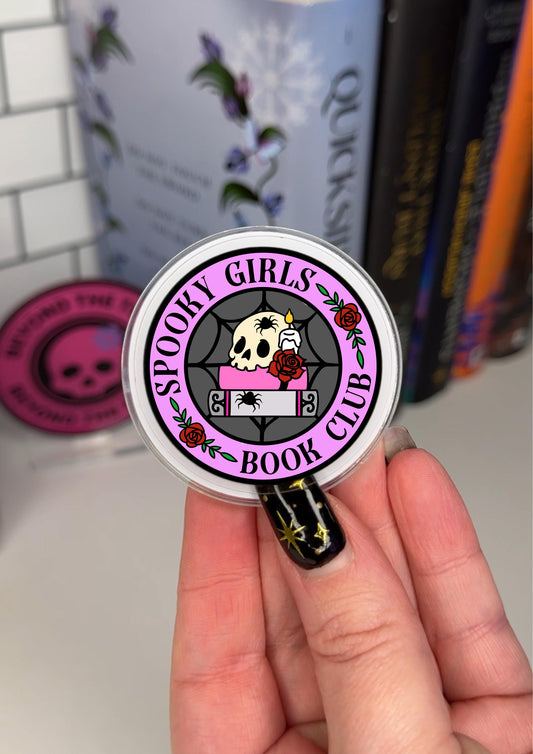 Spooky Girls Book Club eReader Grip