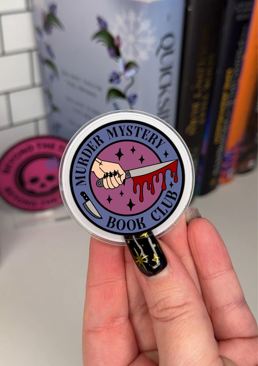 Murder Mystery Book Club eReader Grip